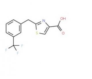 2-[4-(Trifluoromethyl)piperidino]-1,3-thiazole-5-carbaldehyde - chemical structure image