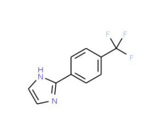 2-(4-Trifluoromethylphenyl)imidazole (CAS 34898-30-1) - chemical structure image