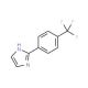 2-(4-Trifluoromethylphenyl)imidazole (CAS 34898-30-1) - chemical structure image
