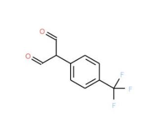 2-(4-Trifluoromethylphenyl)malondialdehyde (CAS 493036-50-3) - chemical structure image