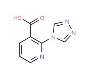 2-(4H-1,2,4-Triazol-4-yl)nicotinic acid - chemical structure image