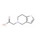 2-{4H,5H,6H,7H-thieno[3,2-c]pyridin-5-yl}acetic acid - chemical structure image
