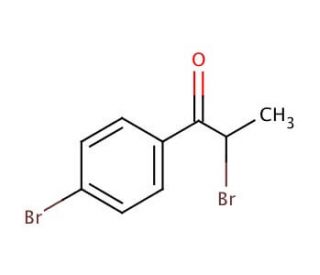 2,4&prime;-Dibromopropiophenone (CAS 38786-67-3) - chemical structure image
