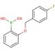 2-(4′-Fluorobenzyloxy)phenylboronic acid (CAS 870779-01-4) - chemical structure image