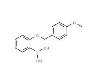 2-(4&prime;-Methoxybenzyloxy)phenylboronic acid (CAS 957062-80-5) - chemical structure image