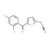2-[5-(2,4-Dichlorobenzoyl)-2-thienyl]acetonitrile - chemical structure image