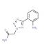 2-[5-(2-Amino-phenyl)-tetrazol-2-yl]-acetamide (CAS 436092-82-9) - chemical structure image