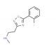 {2-[5-(2-Fluorophenyl)-1,2,4-oxadiazol-3-yl]-ethyl}methylamine - chemical structure image