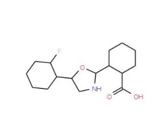 2-[5-(2-fluorophenyl)-1,3-oxazol-2-yl]benzoic acid - chemical structure image