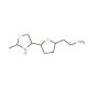 2-[5-(2-methyl-1,3-thiazol-4-yl)thien-2-yl]ethanamine - chemical structure image