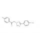 2-[5-(4-Amino-phenyl)-tetrazol-2-yl]-1-p-tolyl-ethanone - chemical structure image