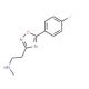 {2-[5-(4-Fluorophenyl)-1,2,4-oxadiazol-3-yl]-ethyl}methylamine - chemical structure image