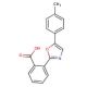 2-[5-(4-methylphenyl)-1,3-oxazol-2-yl]benzoic acid - chemical structure image