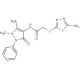 2-(5-Amino-[1,3,4]thiadiazol-2-ylsulfanyl)-N-(1,5-dimethyl-3-oxo-2-phenyl-2,3-dihydro-1H-pyrazol-4-yl)-acetamide - chemical s