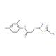2-(5-Amino-[1,3,4]thiadiazol-2-ylsulfanyl)-N-(2,4-dimethyl-phenyl)-acetamide - chemical structure image