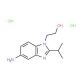 2-(5-Amino-2-isopropyl-benzoimidazol-1-yl)-ethanol dihydrochloride - chemical structure image