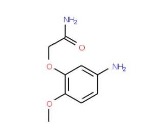 2-(5-amino-2-methoxyphenoxy)acetamide - chemical structure image