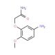 2-(5-amino-2-methoxyphenoxy)acetamide - chemical structure image