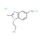 2-(5-Amino-2-methyl-benzoimidazol-1-yl)-ethanoldihydrochloride - chemical structure image