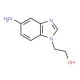 2-(5-Amino-benzoimidazol-1-yl)-ethanol (CAS 58687-45-9) - chemical structure image