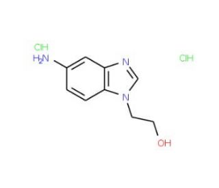 2-(5-Amino-benzoimidazol-1-yl)-ethanoldihydrochloride - chemical structure image
