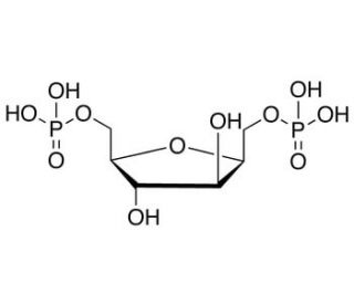 2,5-Anhydro-D-glucitol-1,6-diphosphate (CAS 4429-47-4) - chemical structure image