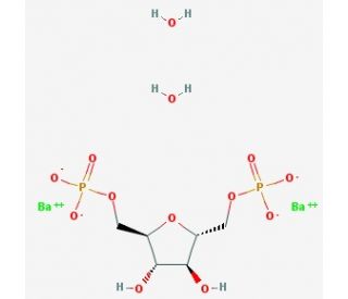 2,5-Anhydro-D-mannitol-1,6-diphosphate Dibarium Salt (CAS 352000-03-4) - chemical structure image