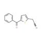 2-(5-Benzoyl-2-thienyl)acetonitrile - chemical structure image