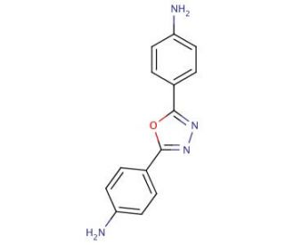 2,5-Bis-(4-aminophenyl)-1,3,4-oxadiazole - chemical structure image