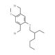2,5-Bis(bromomethyl)-4-(2-ethylhexyloxy)anisole (CAS 209625-37-6) - chemical structure image