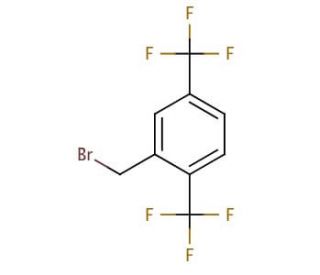 2,5-Bis(trifluoromethyl)benzyl bromide (CAS 302911-98-4) - chemical structure image