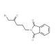 2-(5-Bromo-4-oxopentyl)-1H-isoindole-1,3(2H)-dione (CAS 41306-64-3) - chemical structure image