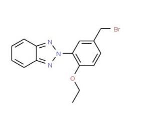 2-[5-(Bromomethyl)-2-ethoxyphenyl]-2H-1,2,3-benzotriazole - chemical structure image