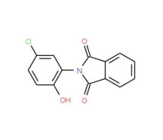 2-(5-Chloro-2-hydroxyphenyl)-1H-isoindole-1,3(2H)-dione - chemical structure image