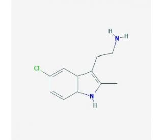 2-(5-Chloro-2-methyl-1H-indol-3-yl)ethanamine (CAS 1203-95-8) - chemical structure image