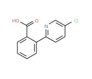 2-(5-Chloro-2-pyridinyl)benzenecarboxylic acid - chemical structure image