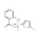 2-(5-Chloro-thiophene-2-sulfonylamino)-benzoic acid (CAS 327979-67-9) - chemical structure image
