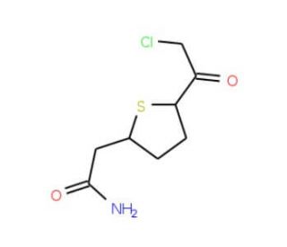 2-[5-(chloroacetyl)thien-2-yl]acetamide - chemical structure image