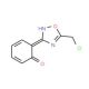 2-(5-Chloromethyl-[1,2,4]oxadiazol-3-yl)-phenol (CAS 90272-96-1) - chemical structure image