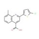 2-(5-Chlorothien-2-yl)-8-methylquinoline-4-carboxylic acid - chemical structure image
