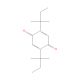 2,5-Di-tert-amylbenzoquinone 的分子结构, CAS编号: 4584-63-8 2,5-Di-tert-amylbenzoquinone (CAS 4584-63-8) - chemical structure image