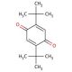 2,5-Di-tert-butyl-1,4-benzoquinone (CAS 2460-77-7) - chemical structure image