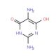 2,5-Diamino-4,6-dihydroxypyrimidine 的分子结构, CAS编号: 40769-69-5 2,5-Diamino-4,6-dihydroxypyrimidine (CAS 40769-69-5) - chemical structure image