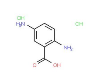 2,5-Diamino-benzoic acid dihydrochloride - chemical structure image