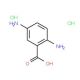 2,5-Diamino-benzoic acid dihydrochloride - chemical structure image