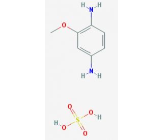 2,5-Diaminoanisole sulfate (CAS 66671-82-7) - chemical structure image