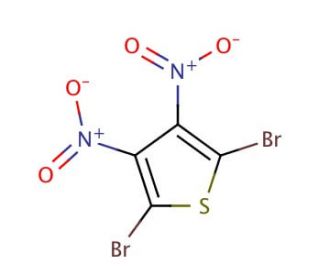 2,5-Dibromo-3,4-dinitrothiophene (CAS 52431-30-8) - chemical structure image