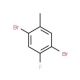 2,5-Dibromo-4-fluorotoluene (CAS 134332-29-9) - chemical structure image
