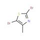 2,5-Dibromo-4-methylthiazole (CAS 79247-78-2) - chemical structure image