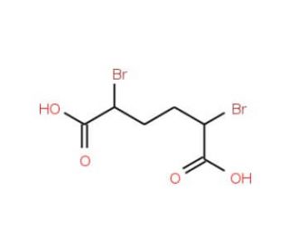 2,5-Dibromoadipic acid (CAS 3479-85-4) - chemical structure image